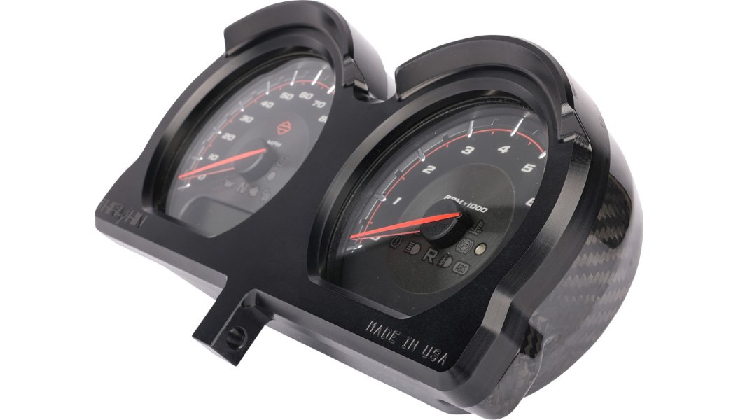 Thrashin Gauge Relocation For Touring Models - Gauge Relocation - Thrashin Supply - Lucky Speed Shop