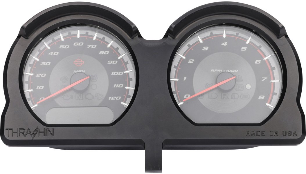Thrashin Gauge Relocation For Touring Models - Gauge Relocation - Thrashin Supply - Lucky Speed Shop