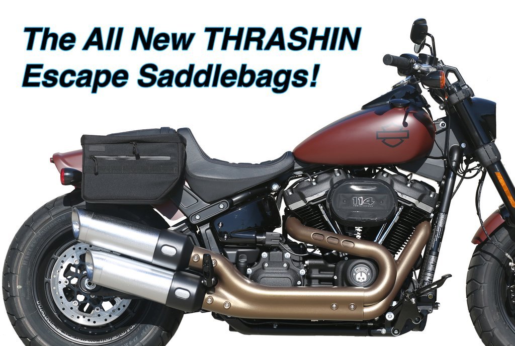 Thrashin Supply Co. Escape Saddlebags - TRAVEL - Thrashin Supply - Lucky Speed Shop