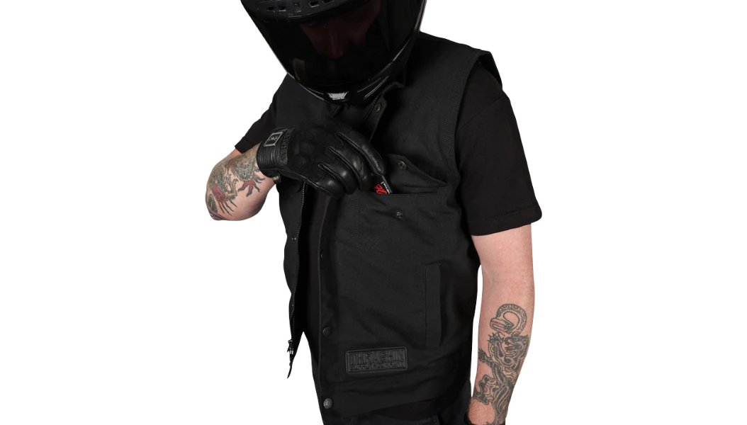 Thrashin Supply Co. Night Rider Vest - Thrashin Supply - Lucky Speed Shop