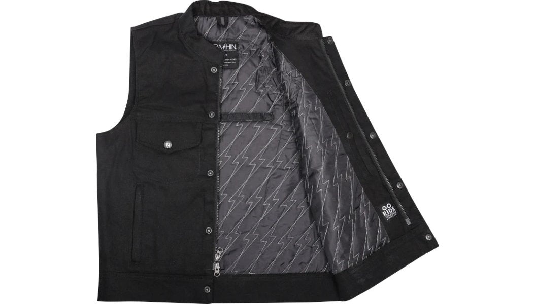 Thrashin Supply Co. Night Rider Vest - Thrashin Supply - Lucky Speed Shop