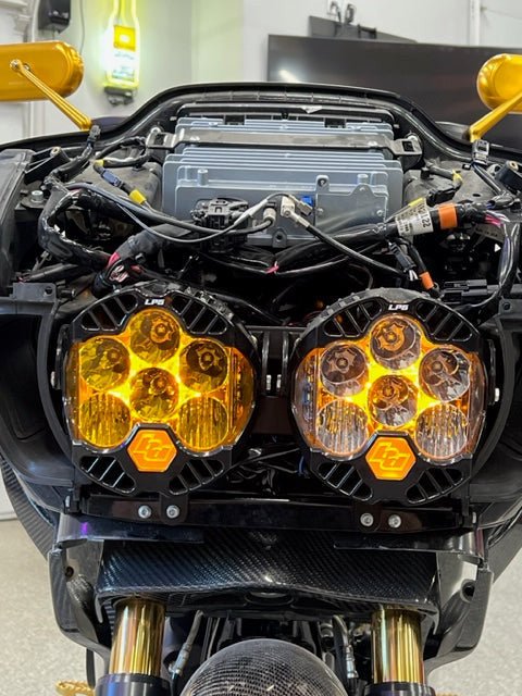 Touring Baja Designs LP Series Headlight Harness - Lucky Speed Shop