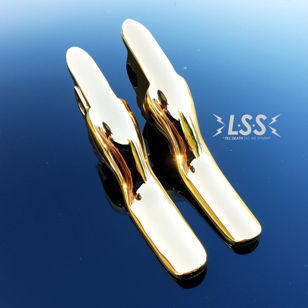 24k Lever Set TOURING (LIMITED SUPPLY) - Motorcycle Parts - Lucky Speed Shop - Lucky Speed Shop
