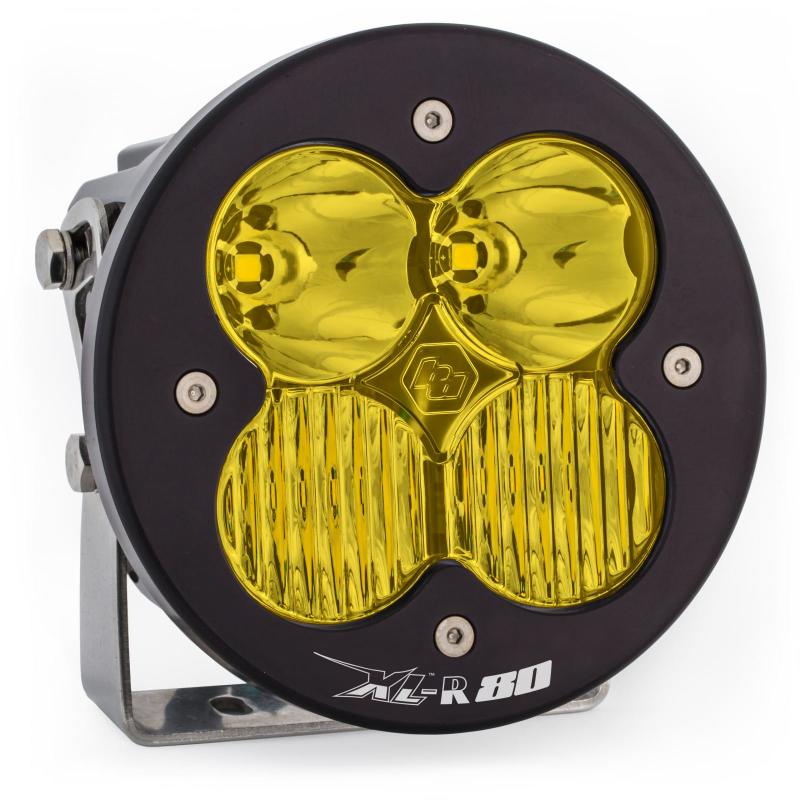 Baja Designs XL R 80 Driving/Combo LED Light Pods - Amber - Lucky Speed Shop