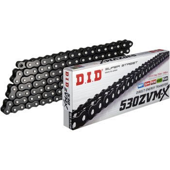 DID 530 ZVM-X Drive Chain - Black - 120 Link - Chains - DID - Lucky Speed Shop