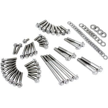 Feuling 12-Point Engine Bolt Kit Primary Transmission M-8 St - fasteners - Feuling - Lucky Speed Shop