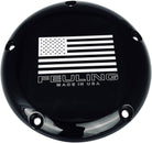 FEULING OIL PUMP CORP. American Derby Cover - Black 9154 - Lucky Speed Shop