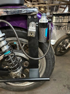 FoxFab Moto Shorty Bag Rails for 2000-2015 Touring - Crash Bars - Lucky Speed Shop