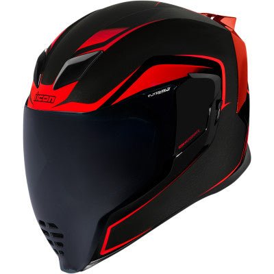 ICON Airflite™ Crosslink Red - FULL FACE HELMETS - Icon - Lucky Speed Shop