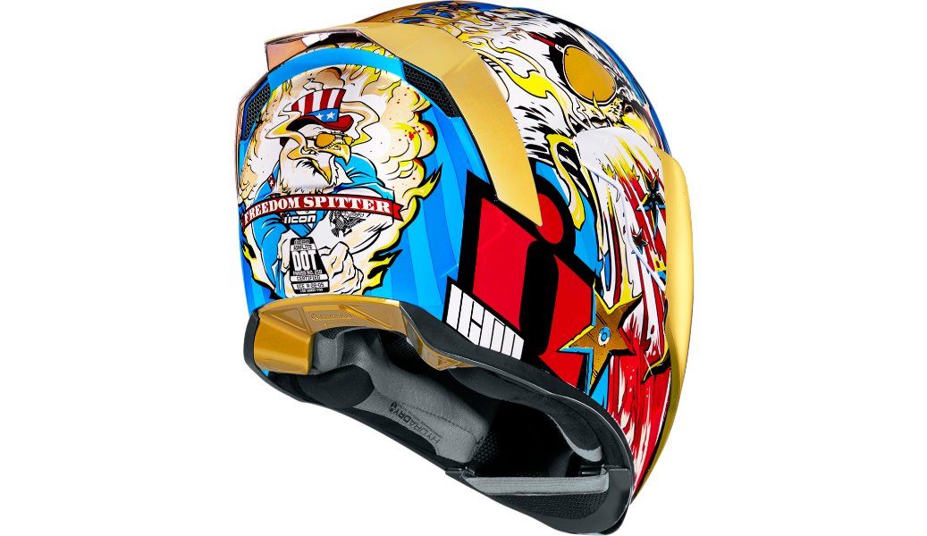 ICON Airflite™ Freedom Spitter Helmet - FULL FACE HELMETS - Icon - Lucky Speed Shop