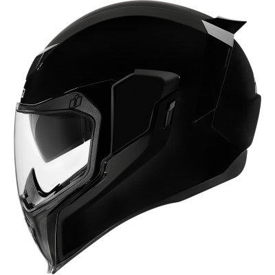 ICON Airflite™ Gloss Black - FULL FACE HELMETS - Icon - Lucky Speed Shop