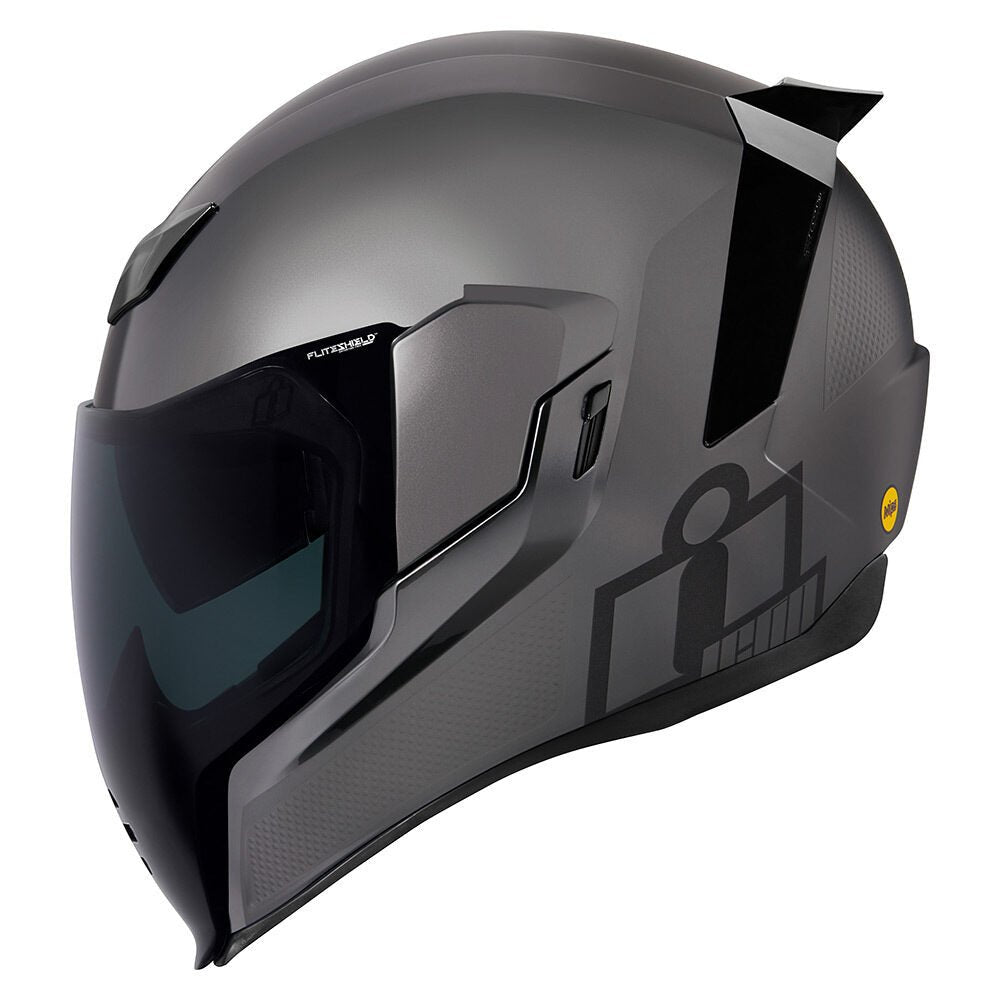 ICON Airflite™ Jewel MIPS® Silver - FULL FACE HELMETS - Icon - Lucky Speed Shop