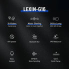 LEXIN G16 RIDER INTERCOM - Bluetooth Communication - LEXIN - Lucky Speed Shop