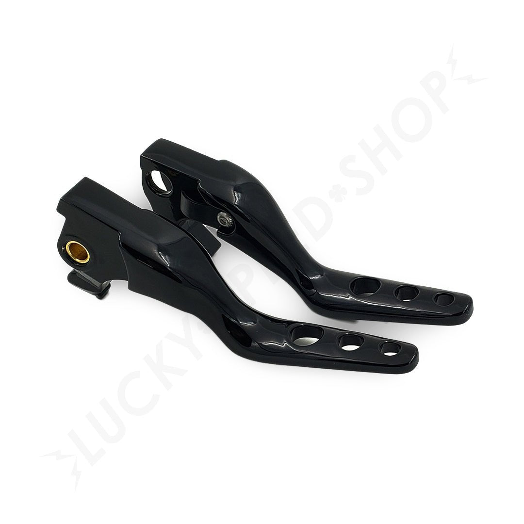 Lucky Speed 04-13 SPORTSTER 6blocc Shorty Levers - Shorty Levers - Lucky Speed Shop - Lucky Speed Shop