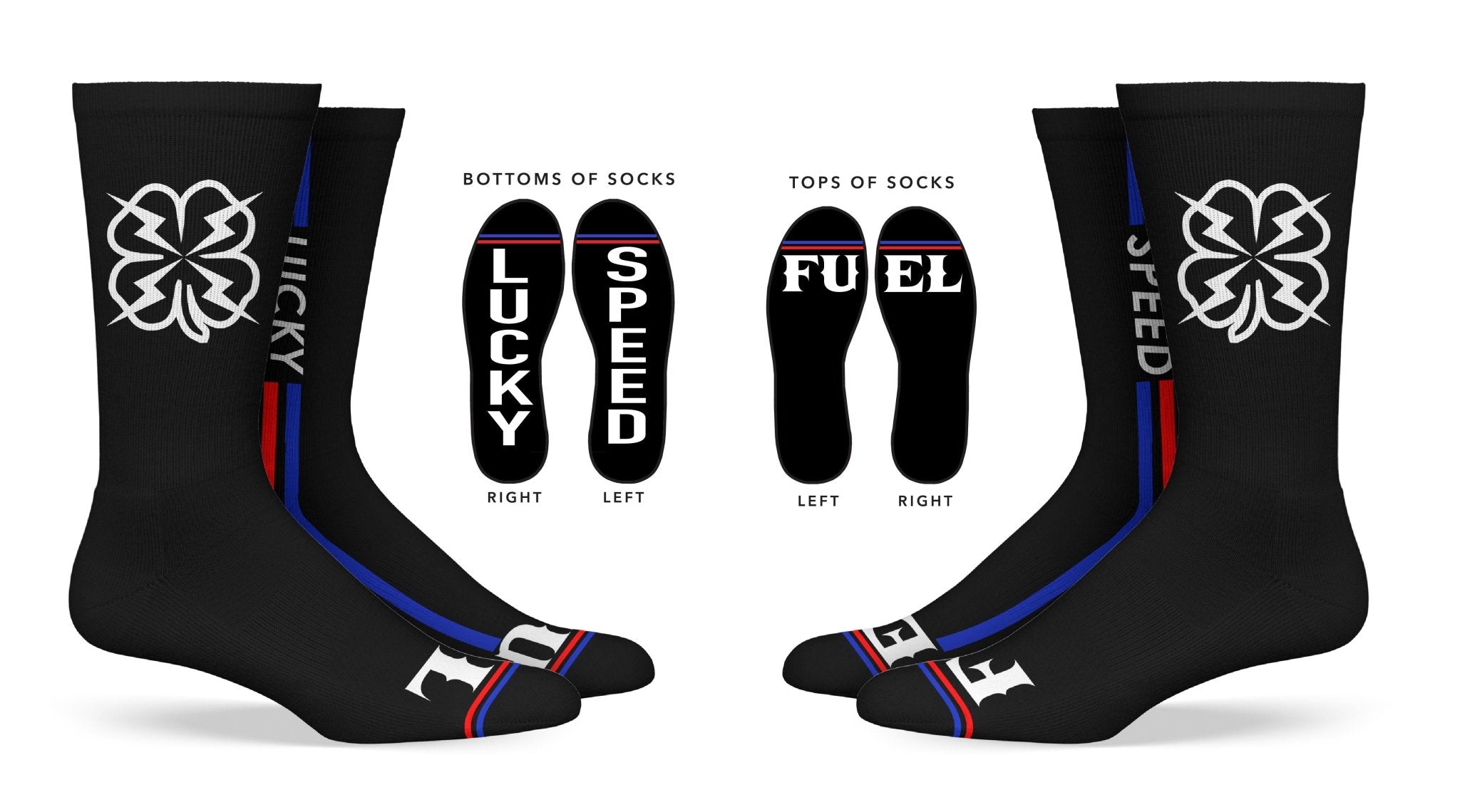 Lucky Speed - Fuel Crew Socks - Socks - Lucky Speed Shop - Lucky Speed Shop