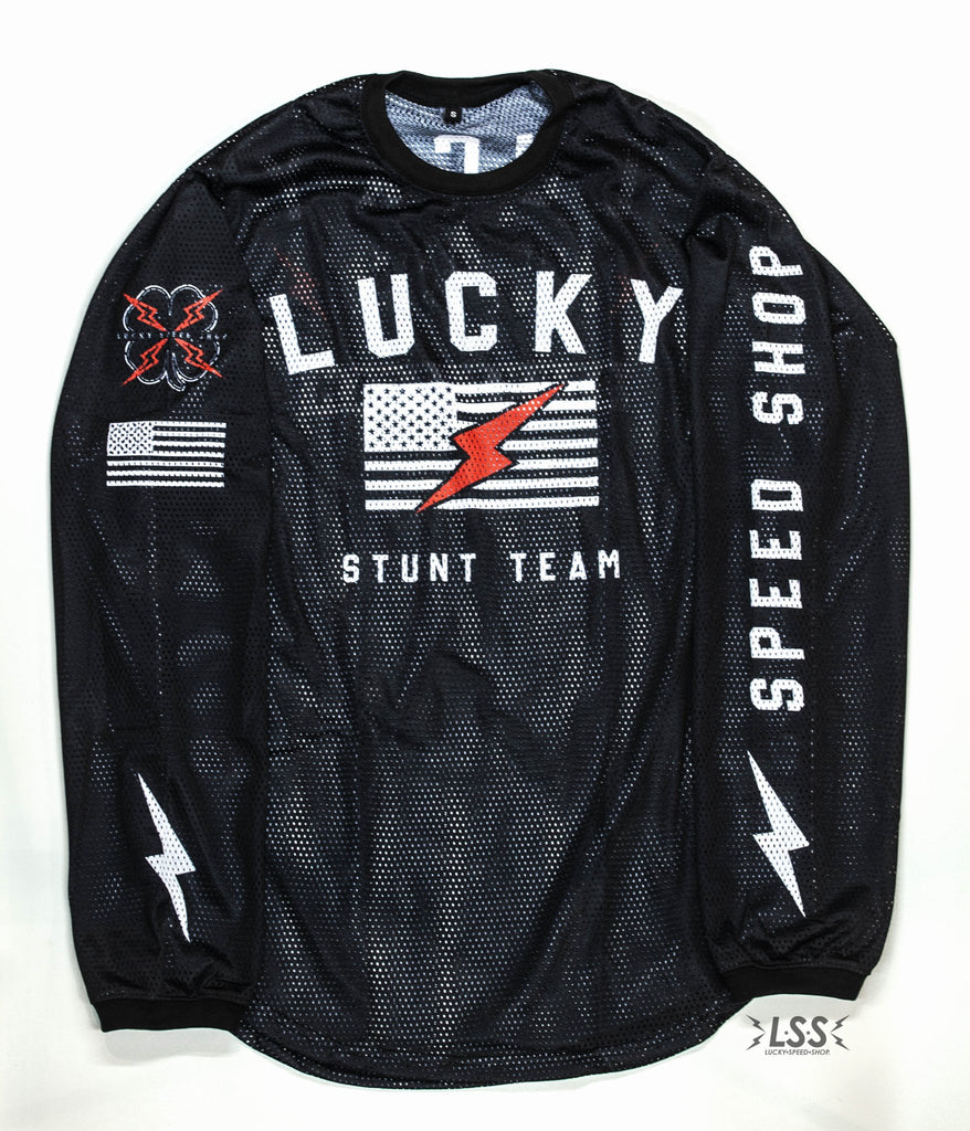 Lucky Speed Riding Jersey: Team LSS Long Sleeve - APPAREL - Lucky Speed Shop - Lucky Speed Shop