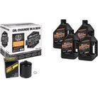 MAXIMA RACING OIL Quick Change Evo/Sportster Mineral 20W-50 Oil Change Kit - Drag Specialties - Lucky Speed Shop