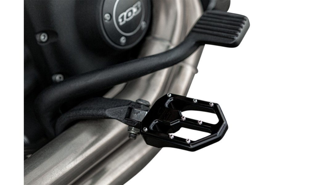 Motorcycle Foot Pegs Universal, Black Stylish Metal Motorcycle Motorbike Frame Foot Pegs Rests Pedals Foot Rest Foot Pegs Kit For Motorcycle Repair