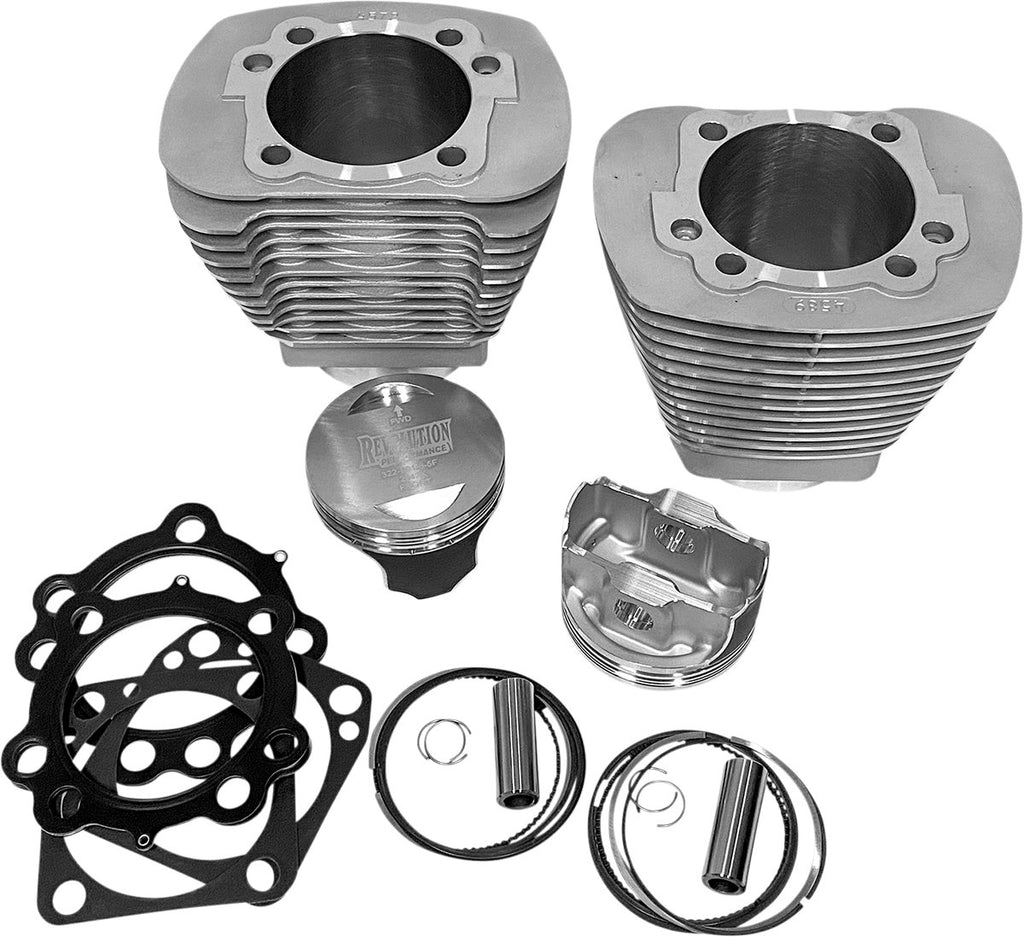 REVOLUTION PERFORMANCE, LLC Cylinder Kit - 100" - Natural Silver RP201-209W - Lucky Speed Shop
