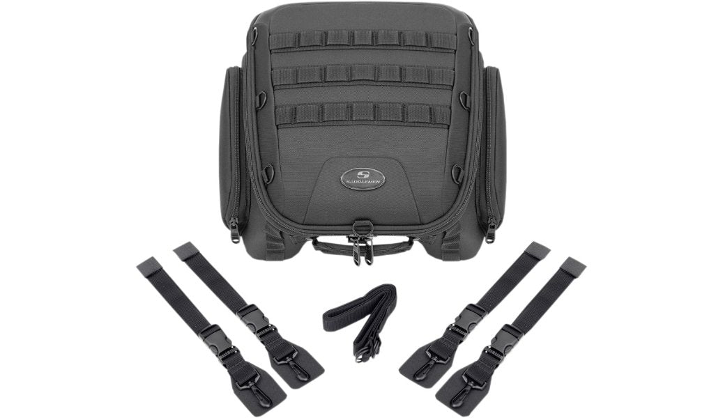 Saddlemen TS1450R/1620R Tactical Tunnel Bag - TRAVEL - Drag Specialties - Lucky Speed Shop