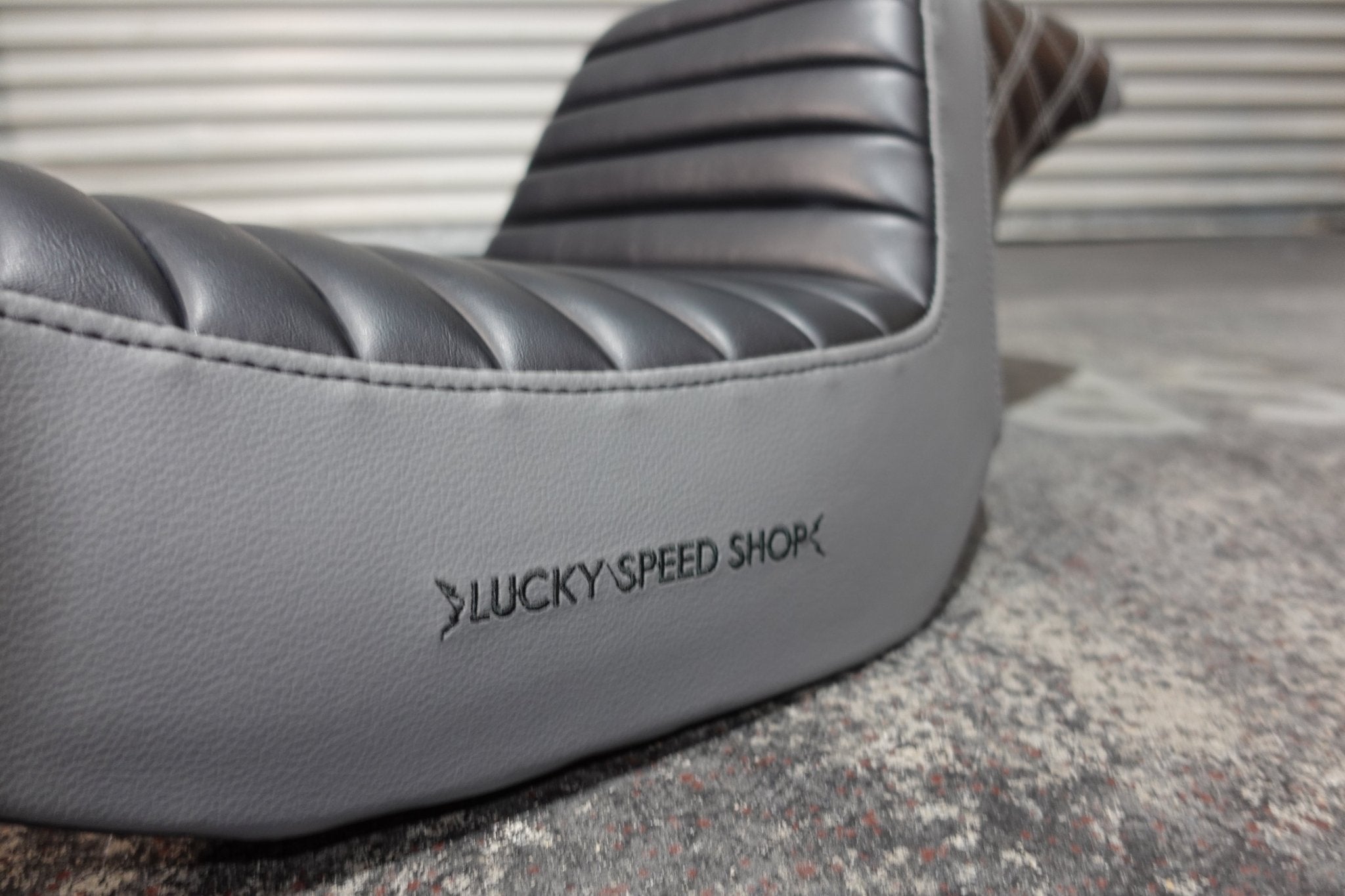 Saddlemen x LSS Custom Seat - SEAT - Lucky Speed Shop - Lucky Speed Shop