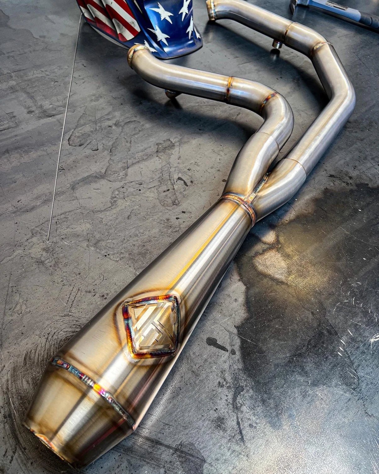 SP Concepts 1999-2005 Dyna Lane Splitter Exhaust - EXHAUST - SP Concepts - Lucky Speed Shop